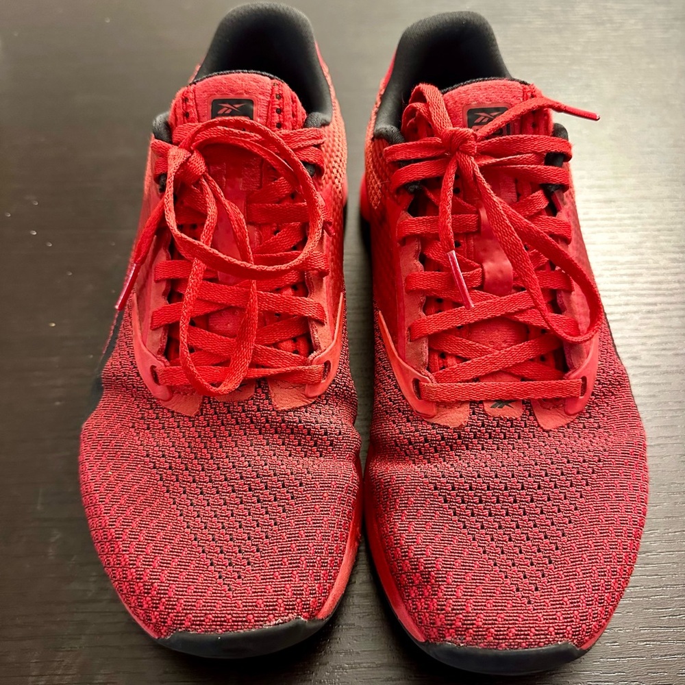 Red Reebok Nano X3s